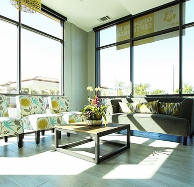 kaio dental patient waiting area